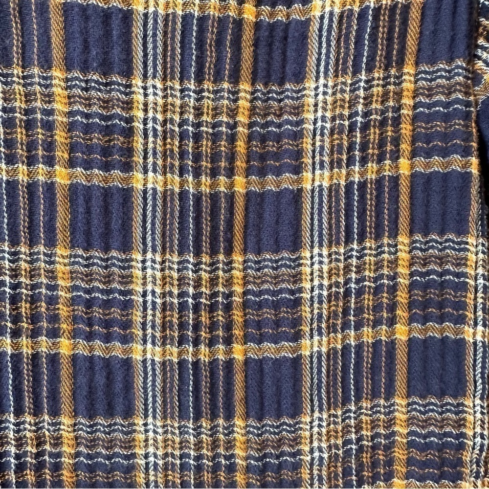 Madewell-Plaid V-Neck Ruffle Top - Picture 8 of 10